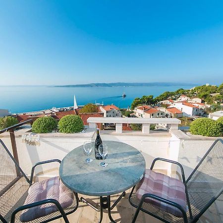 Seaview Center House Brela Villa Bagian luar foto