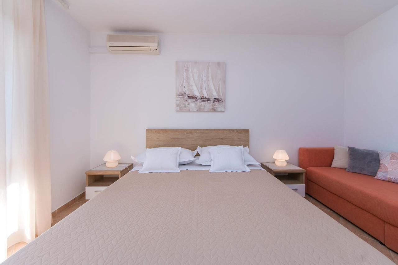 Seaview Center House Brela Villa Bagian luar foto
