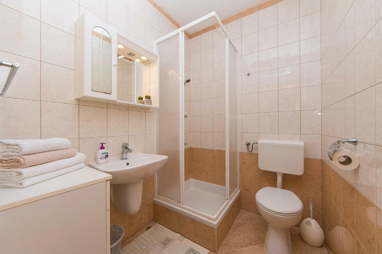Seaview Center House Brela Villa Bagian luar foto