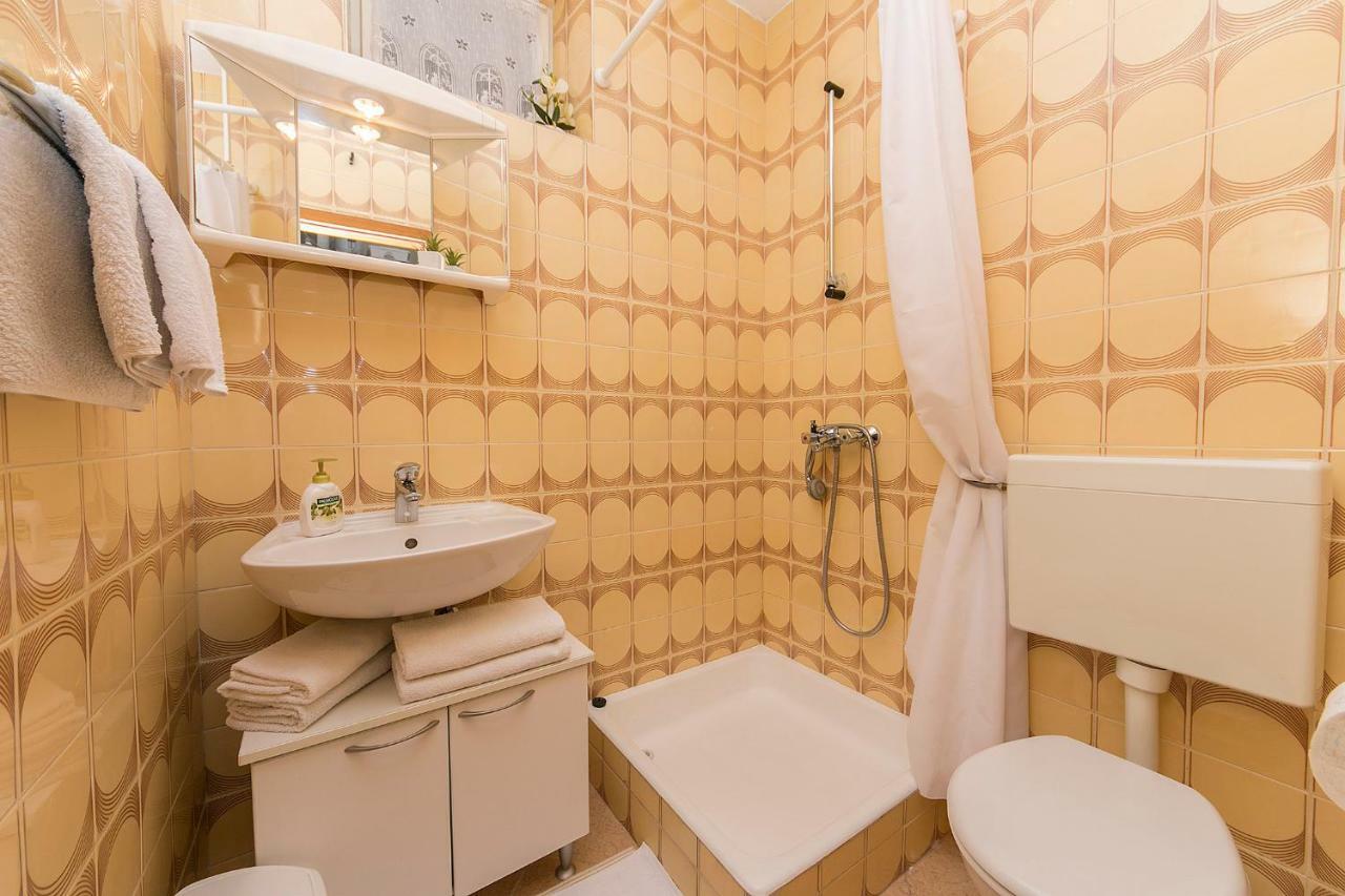Seaview Center House Brela Villa Bagian luar foto