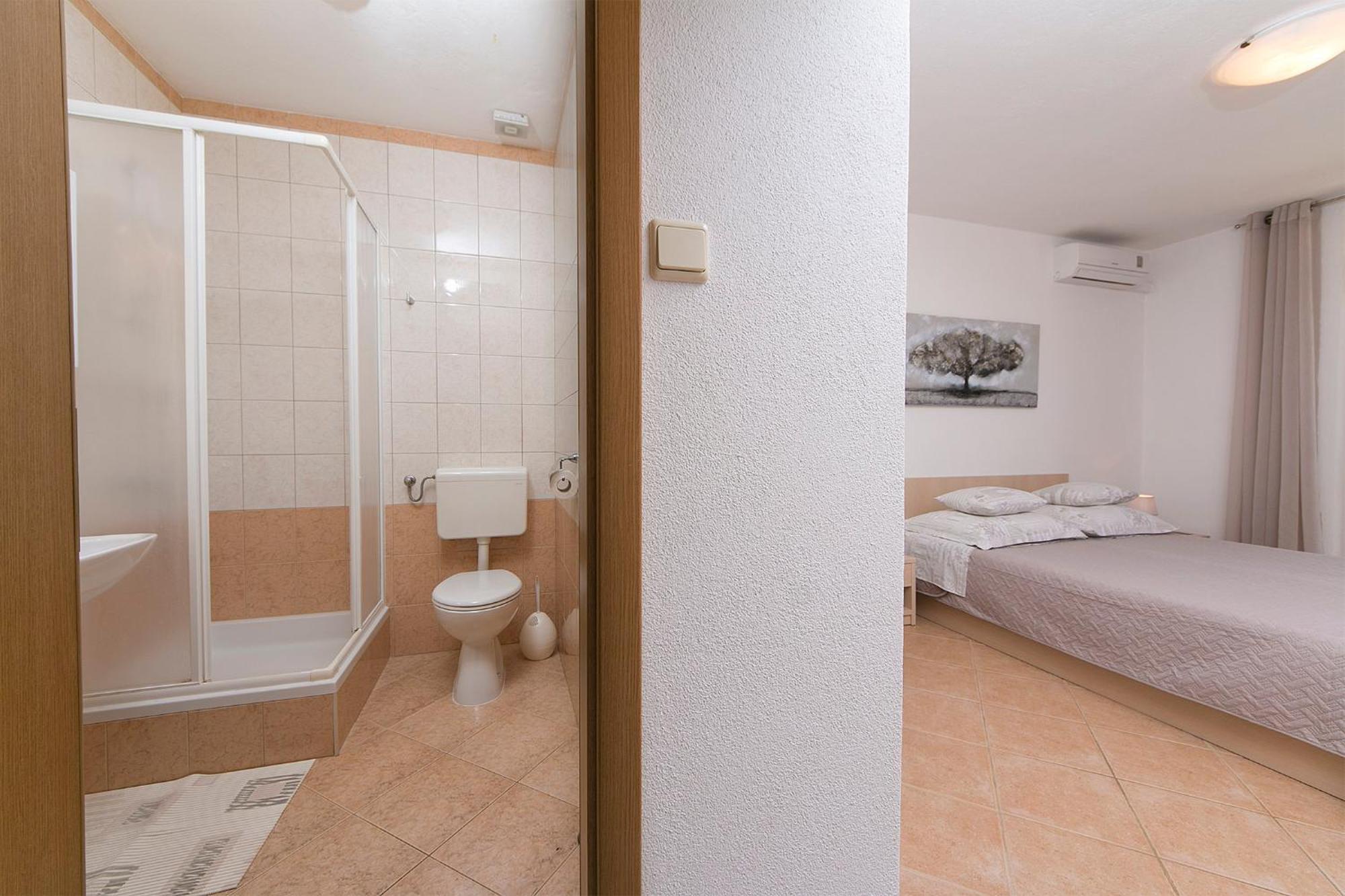 Seaview Center House Brela Villa Bagian luar foto